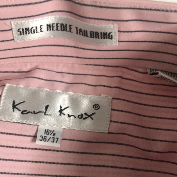 ALFANI Men’s TALL BUTTON DOWN Shirt 16 1/2 33-37 -Large - Picture 2 of 7